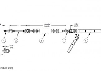 Dead-end Assembly - Single Conductor, 30K